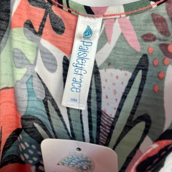 NWT Pullover Tropical Print Haute Destination Dress Size 2XL Stretchy Packable - Picture 4 of 15